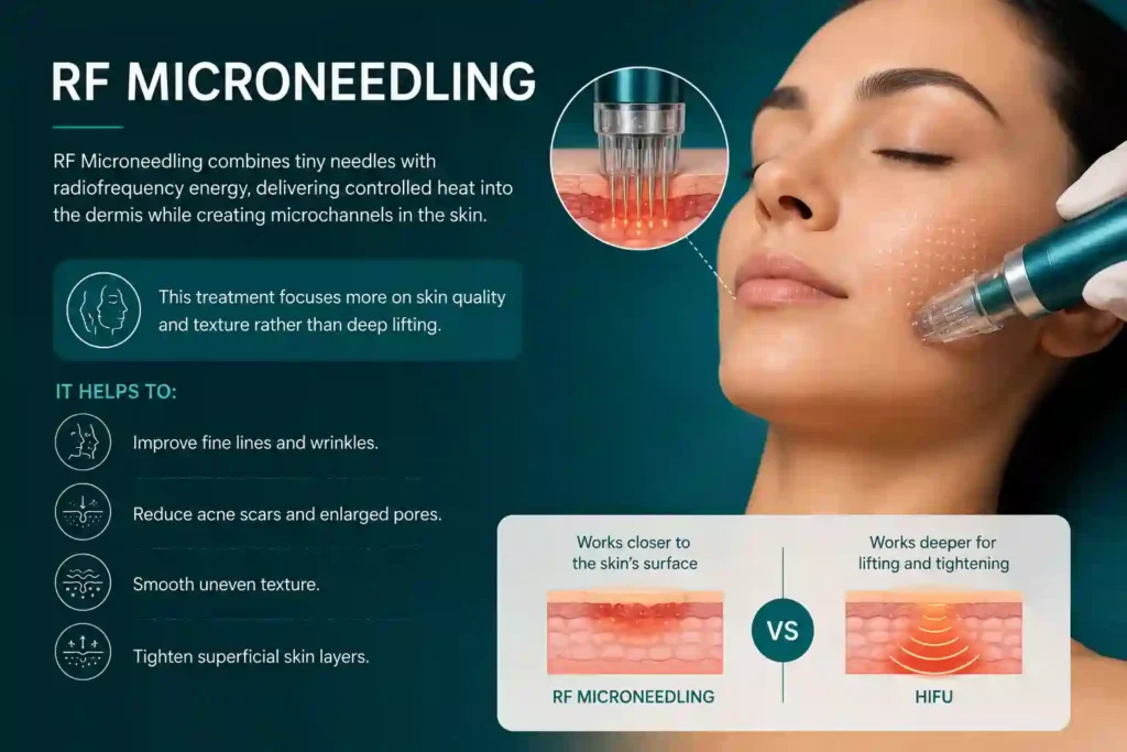 What Does RF Microneedling Do That HIFU Alone Cannot Thames Ditton