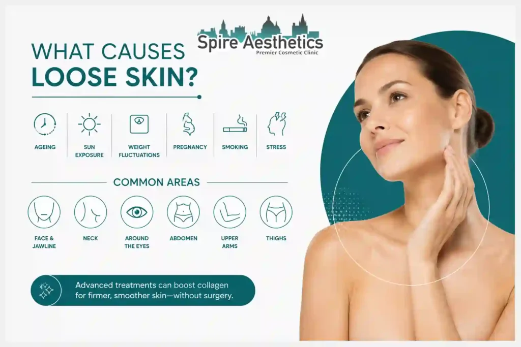 What Causes Loose Skin in the First Place Thames Ditton?