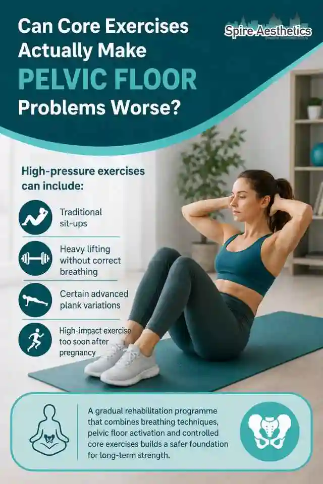 Can Strengthening Your Core Alone Actually Make Pelvic Floor Problems Worse Thames Ditton?